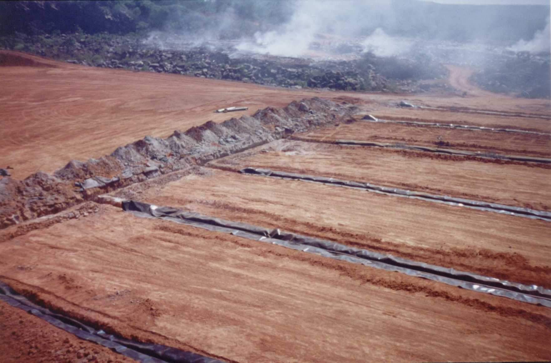 Aplicação de tubos em sistemas de Aterro Sanitário